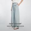 Navigare Women's Spring/Summer Cotton Casual Wide-Leg Pants