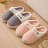 Baotou Cotton Slippers Women's Autumn and Winter Outer Wear New Indoor Home Non-slip Soft Bottom Plush Slippers