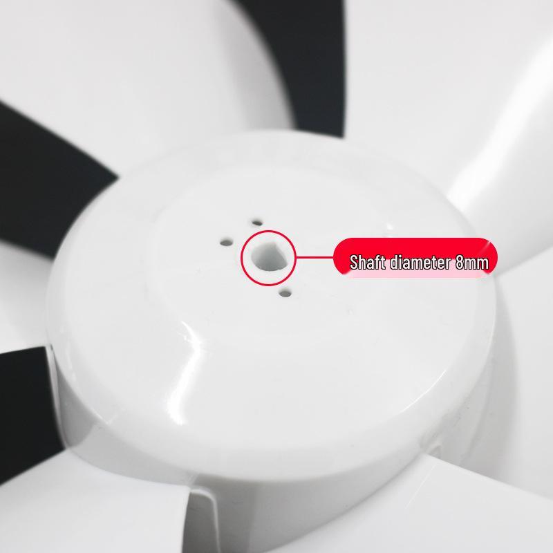 Exhaust Fan Blades: 6-12 Inch Ventilation Accessories with D Hole