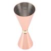 Jigger Stainless Steel 30mm To 60mm Elegant Flexible Jigger Cone for Cocktail Bartending Copper