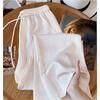 Internet Celebrity Niche Retro National Style Wide-leg Pants Women's Summer New Loose and Versatile Straight Casual Trousers