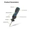 30W 400℃ Cordless Electric Soldering Iron Gun 90° Adjustment Welding Gun For 12V Solder Sucker Heating Remove Power Tool