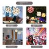 Modern Creative IQ DIY Puzzle Light Pendant Lamp Shade Decoration Chandelier Hanging Lighting Home Accessories