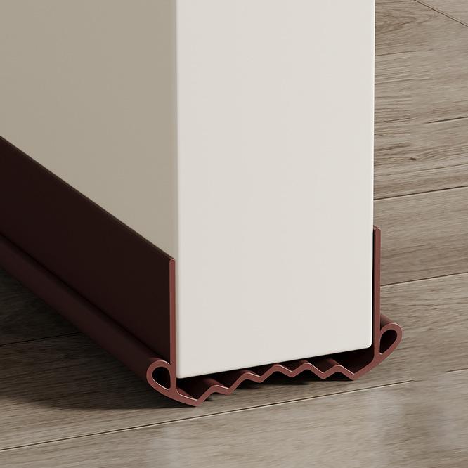 Nastavitelná spodní těsnící lišta dveří Tesnící lišta Pode dveřmi Tlustší těsnící lišta proti chladu Mezera