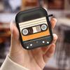 Creative Cassette Tape Earphone Cases Cover Case For Airpods Pro2 4 Pro3 1 2 3 Pro