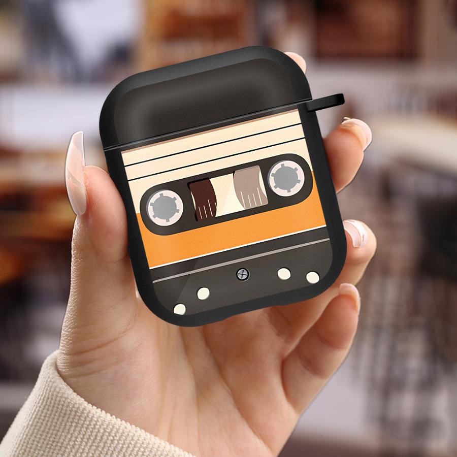 Creative Cassette Tape Earphone Cases Cover Case For Airpods Pro2 4 Pro3 1 2 3 Pro