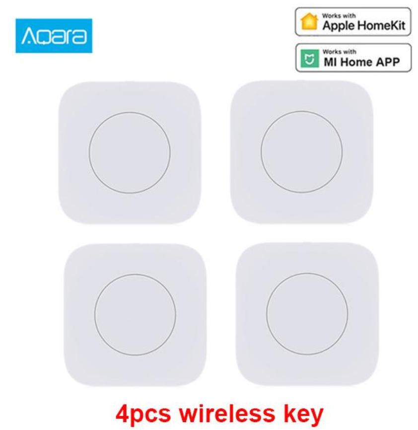 Mijia Aqara Akıllı Kablosuz Anahtar Anahtar Akıllı Uygulama Uzaktan Kumanda Xiaomi Mih için ZigBee Kablosuz Wifi Bağlantısı… Daha fazla