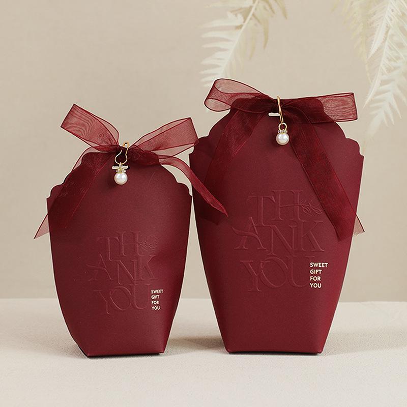 Elegant Wedding Gift Candy Box Packaging