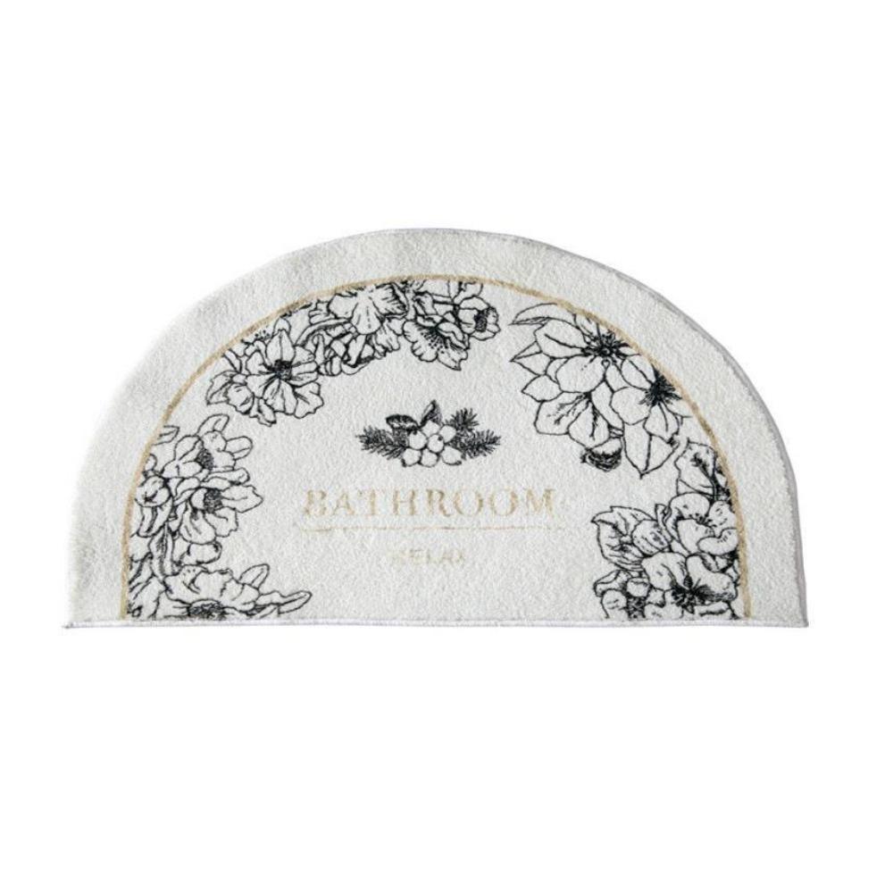 

Коврик для ванной комнаты с противоскользящим покрытием Коврик для входа в ванную комнату Впитывающий коврик Коврик для спальни для дома Коврик для ванной комнаты с противоскользящим покрытием 40 * 60cm