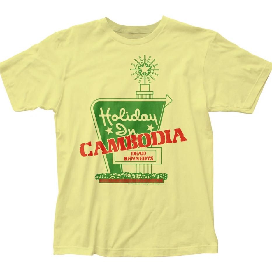 Dead Kennedys Holiday In Cambodia Mens T-shirt size S-5XL XXXXL