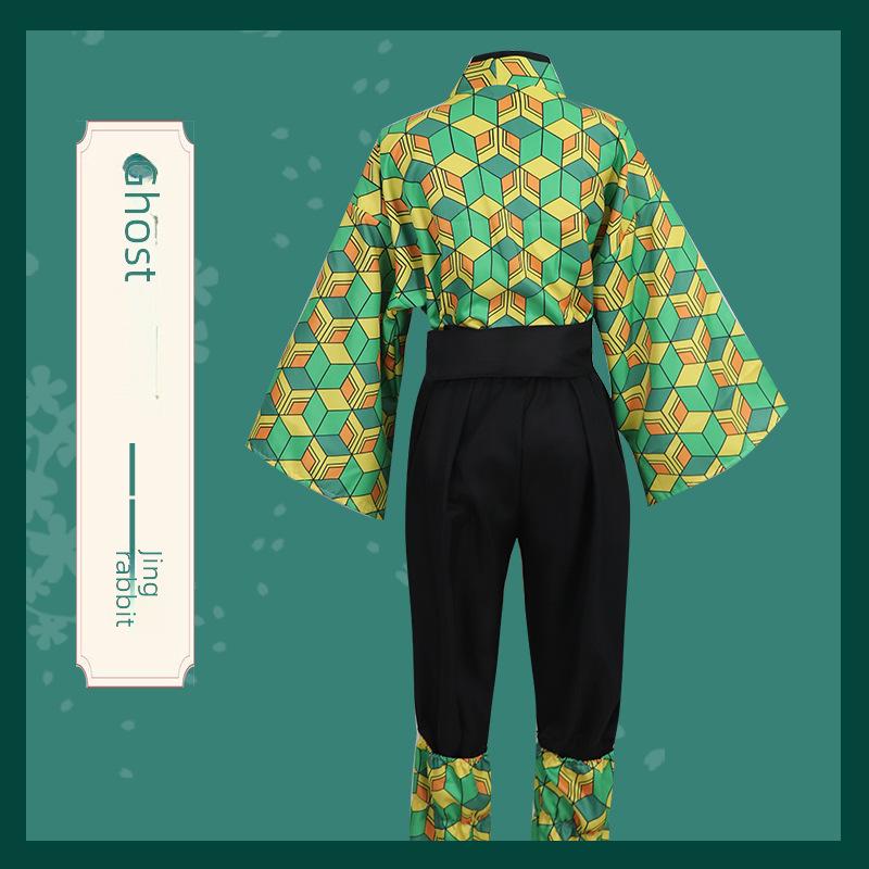 Star Comic Yuan Demon Slayer: Kimetsu No Yaiba - Tanjiro Senior Brother Satoshi Makoto Cosplay Costume Available