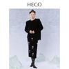 HECO ManRuo New Chinese Style Wool Blend Pullover Sweater for Women