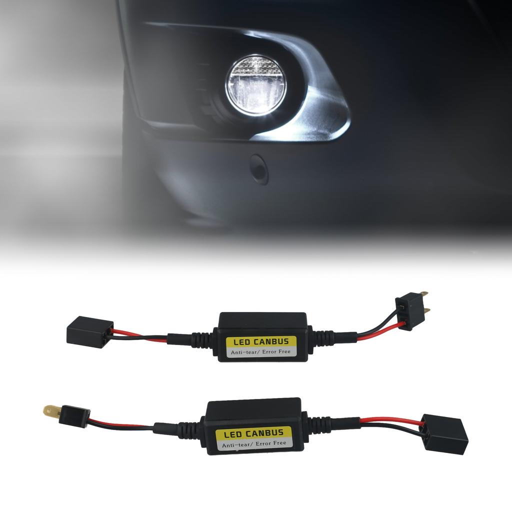 Auto Parts Anti Flicker LED Canbus Decoders Resistor Car Accessories DC 9V-16V Error Free Resistor Fog Light H7 Headlight