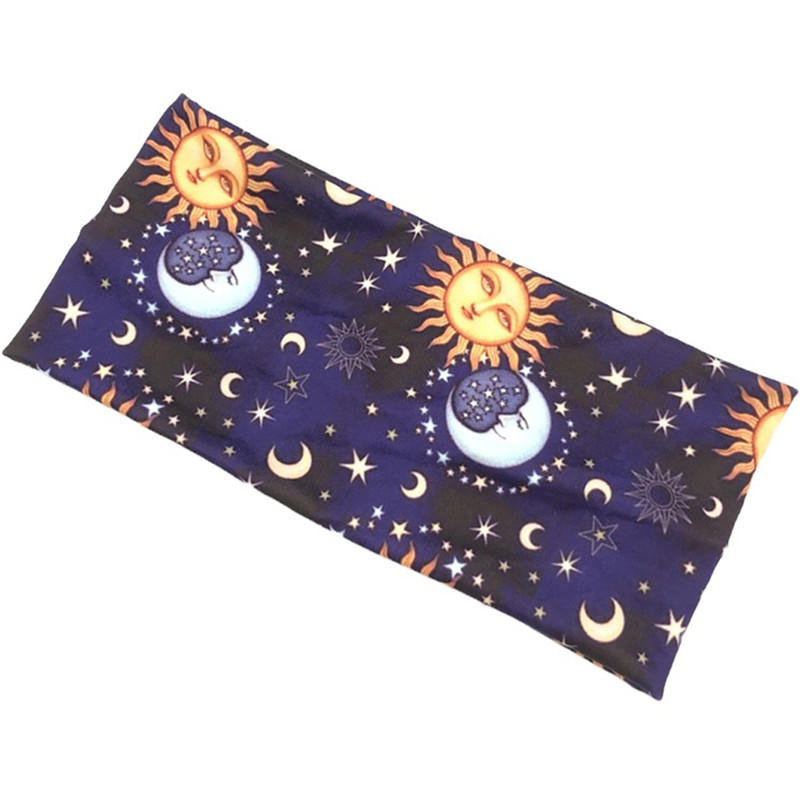 Léto Ženy Móda Potisk Jóga Sport Elastické šátky Outdoorové sporty a volný čas šátky Gumička do vlasů