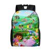 D-Doras and Friends Backpack Student  Lightweight Backpacks Polyester Style School Bags Outdoor Designer Rucksack