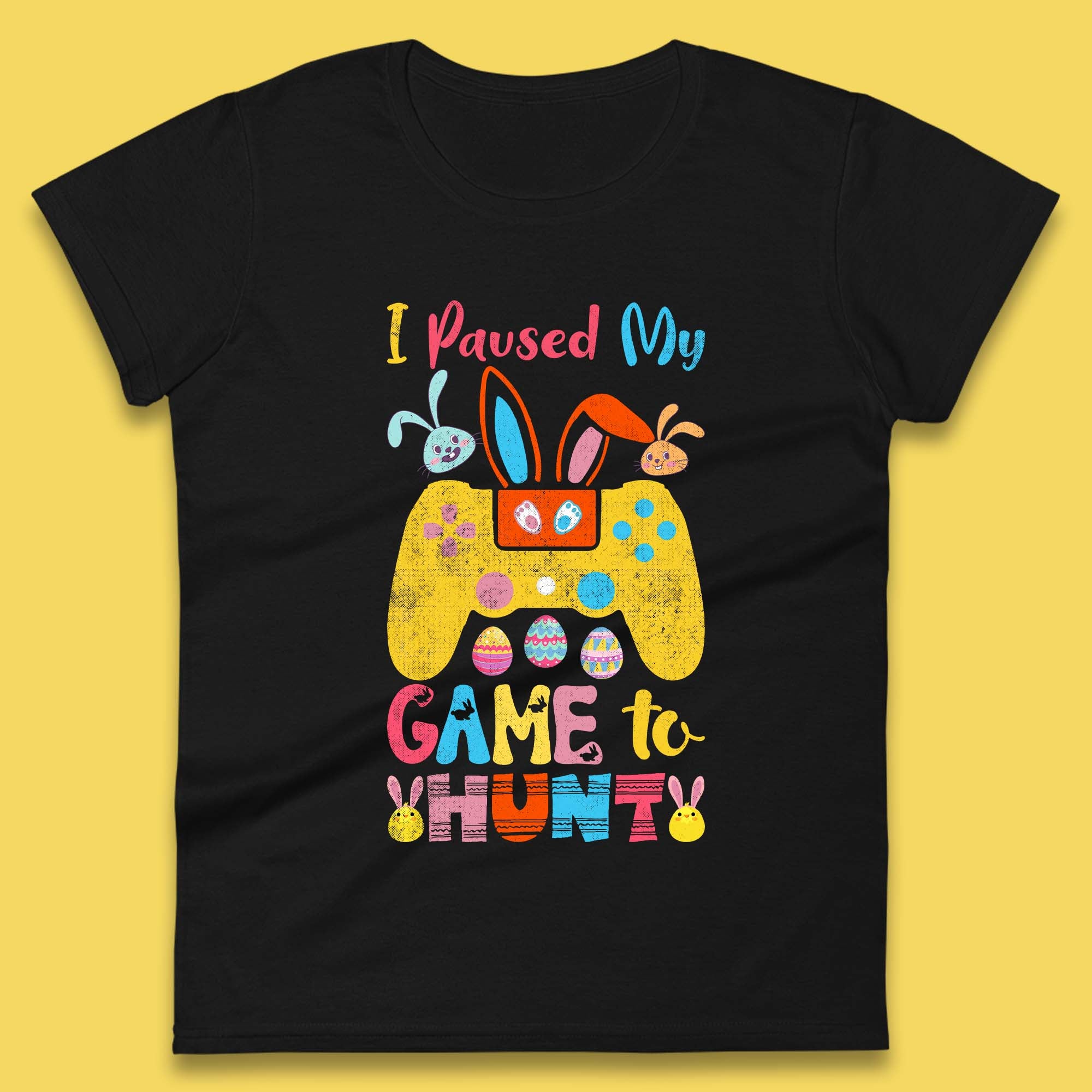 I Paused My Game To Hunt Womens T-Shirt Mens Tops Tees Unisex 2XL
