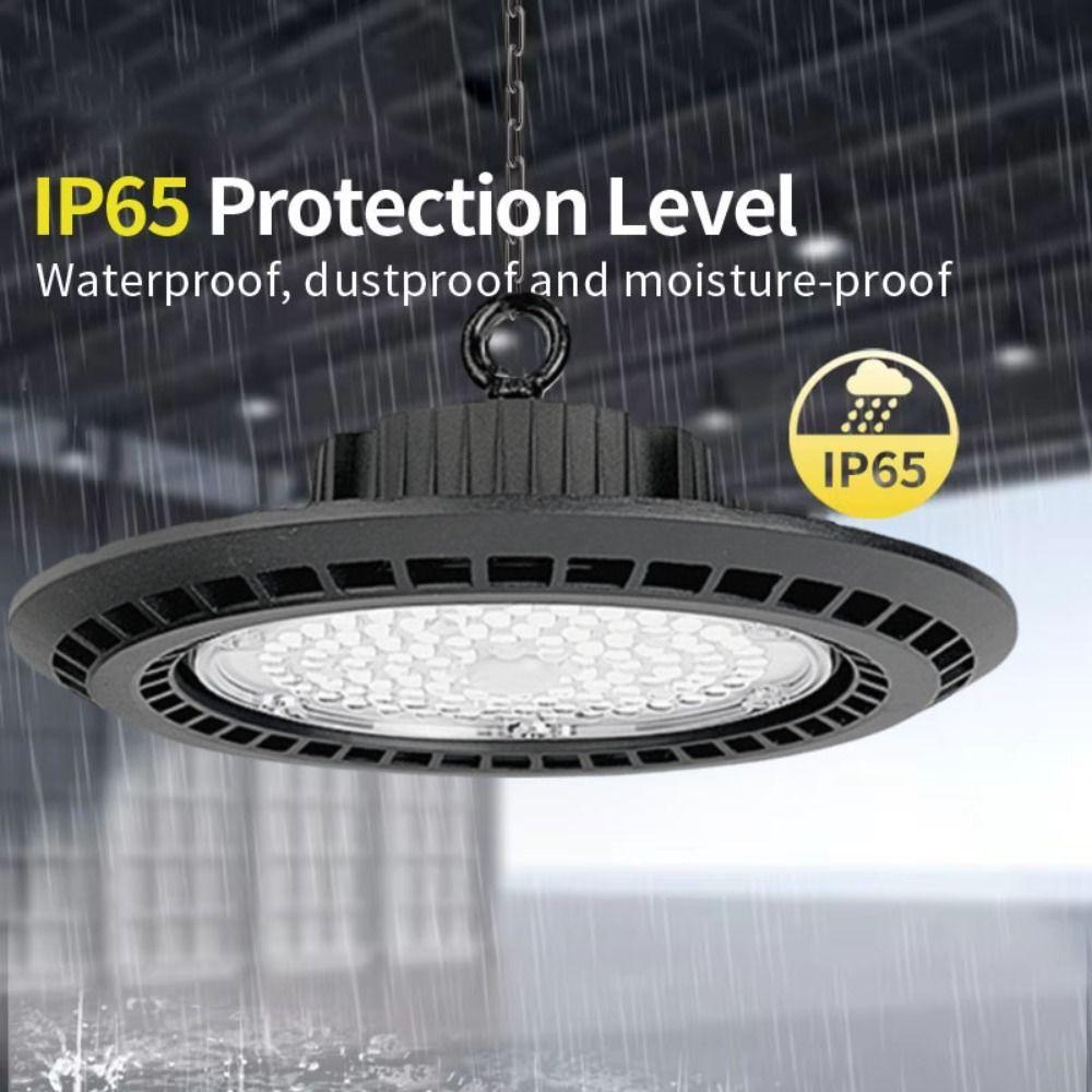 IP65 Waterproof Industrial UFO LED Light Factory Warehouse Light  Industrial Ceiling Lighting