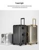 Aluminum Magnesium Alloy Trolley Case with Universal Wheels - 32" Extra Large Suitcase, Sports Edition for Men & Women