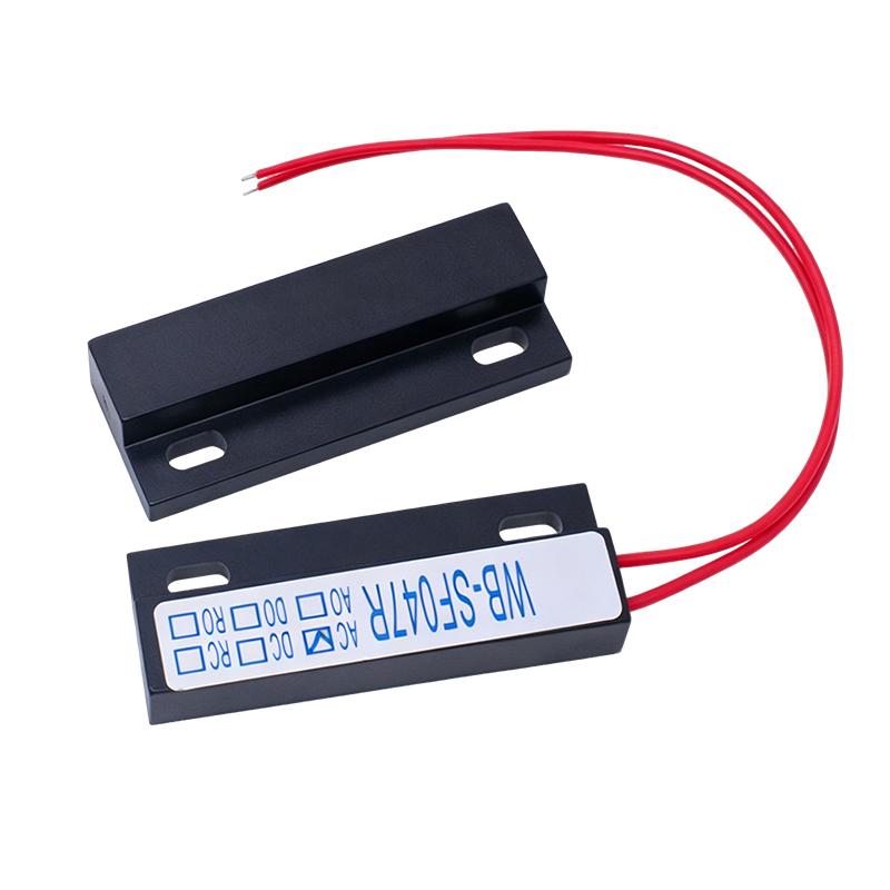 WB-SF117R High Voltage Magnetic Contact Switch Door Contact Sensor 1-11mm Sensing Distance Max 1A Current 11Hz Frequency AC