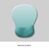 Gradient Simple Thickened Anti-Slip Ergonomic Computer Mouse Pad with Wrist Rest and Silicone Mouse Mat
