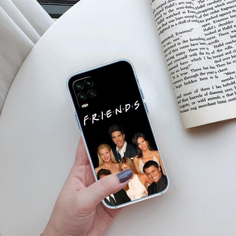 RP29 F-friends Transparent Phone Case for Motorola Moto G7 G8 G9 G84 G85 G73 G24 G15 Z2 Play Power Plus