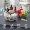 4L/8L Plastic Ice Bucket For Drinks And Parties Perfect For Wine Champagne Mimosa Cocktail Bar Outdoor Picnic Fruit Storage Bask