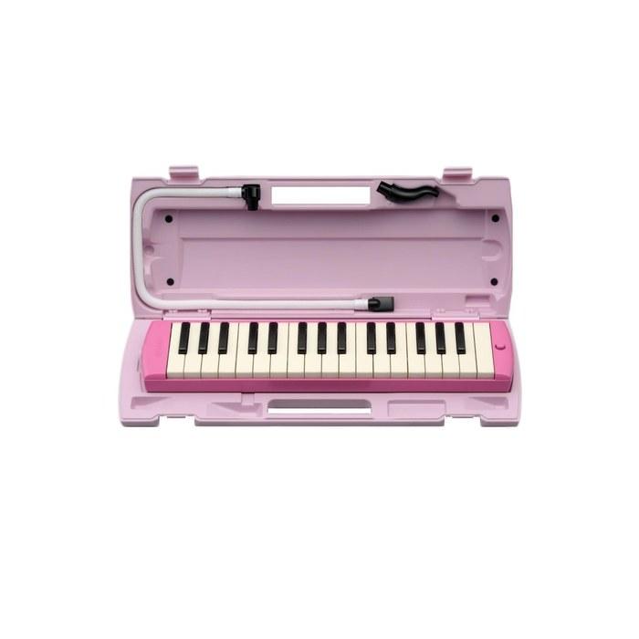 Yamaha Pianica P-32EP 32-Key Harmonica (Pink) with Hard Case