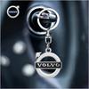 3D Metal Car Badge Keychain Zinc Alloy Keyrings Auto Accessories for Volvo R Design T6 AWD C30 C40 C50 C70 S40 S60 S70 S80 S90 V40