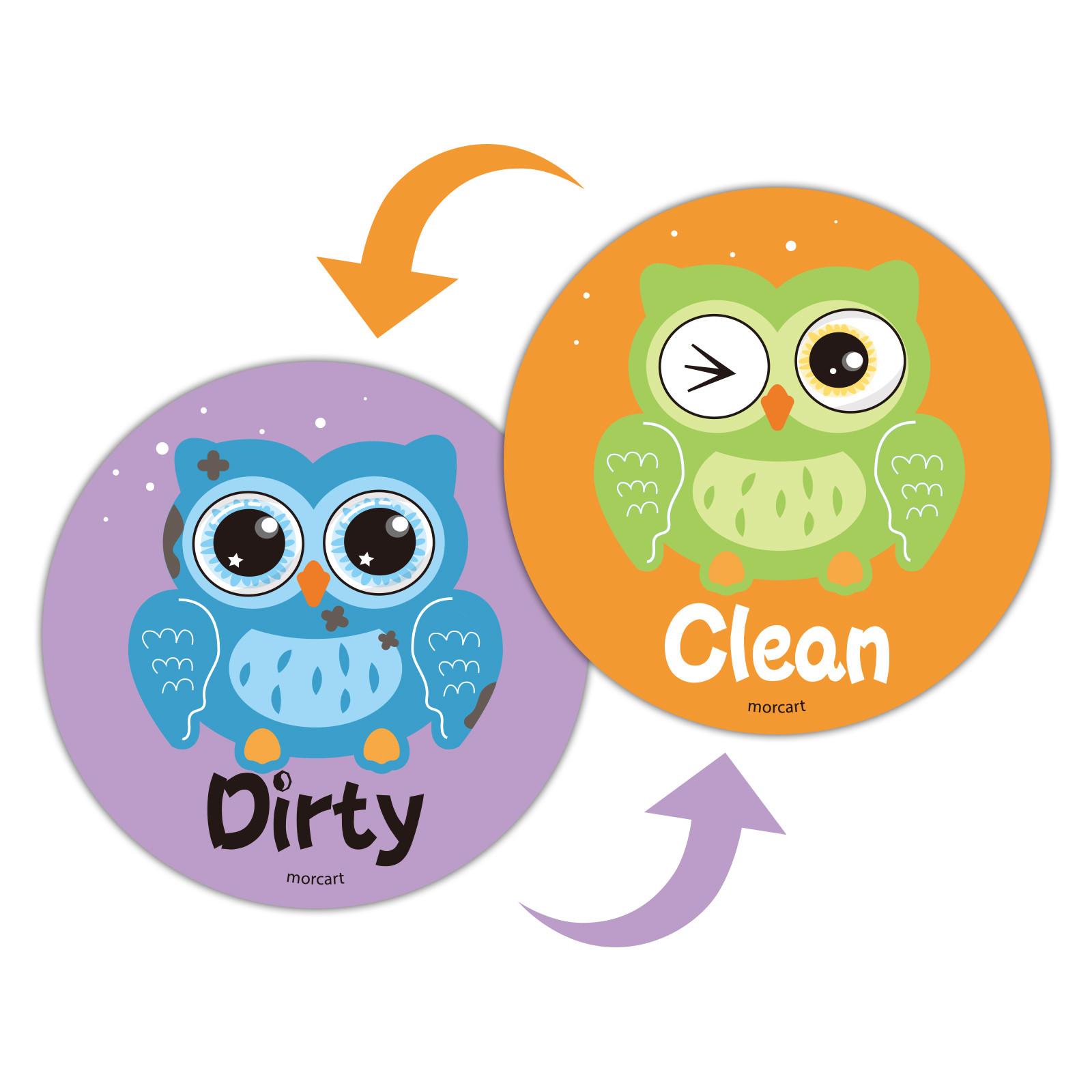 

Мощный кухонный магнит-перевертыш для посудомоечной машины с клейким магнитным листом оранжевый