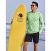 PINSPARK Mens UV Protection Shirts Long Sleeve Fishing Shirts Camo Rash Guard Swim Shirt Quick Dry Athletic Workout Tshirts
