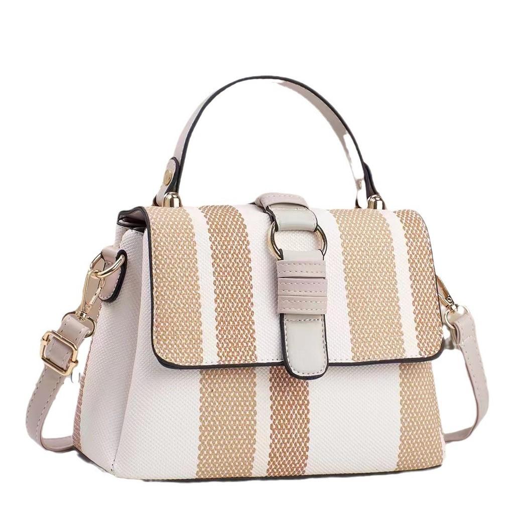 Versatile Color Block Tote Bag With Spacious Interior And Soft Pu Material