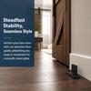 2pcs Black Barn Door Floor Guide POM Floor Mounted Guide Sliding Door Bottom Guide  Bypass Doors