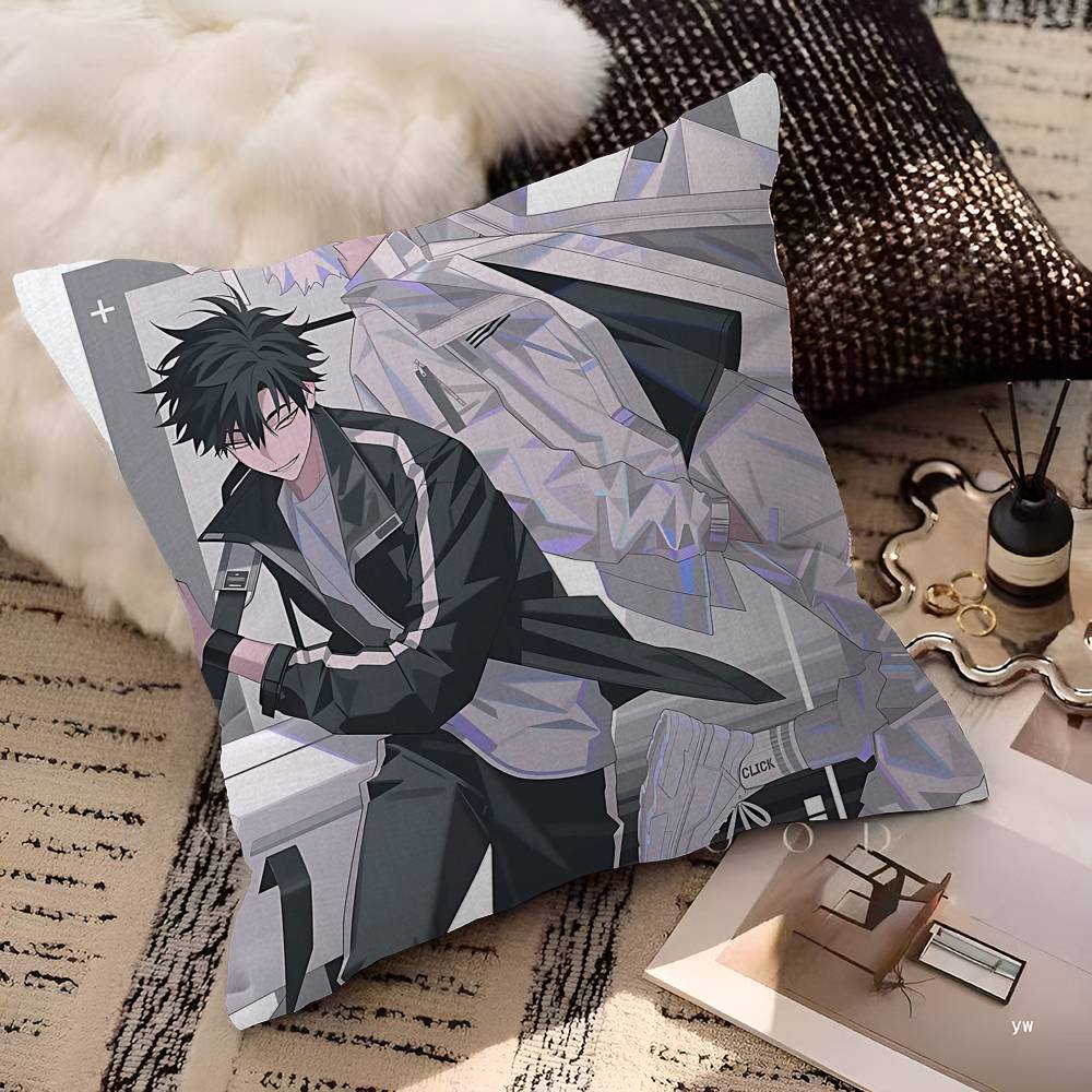 

Аниме Наволочка Link Click Полиэстер Подушки для дивана Декоративные Накидные подушки Домашний декор Наволочка 12x12Inch