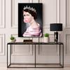 Elizabeth Print Altered Vintage Art Eclectic Wall Poster Canvas Painting Bubblegum Grappig Pictures Home Decoration Murals