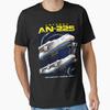 Wielki Antonow AN-225 Mriya Super Ciężki Samolot Transportowy 100% bawełna Koszulka męska duży rozmiar Odzież dla dorosłych S-6XL