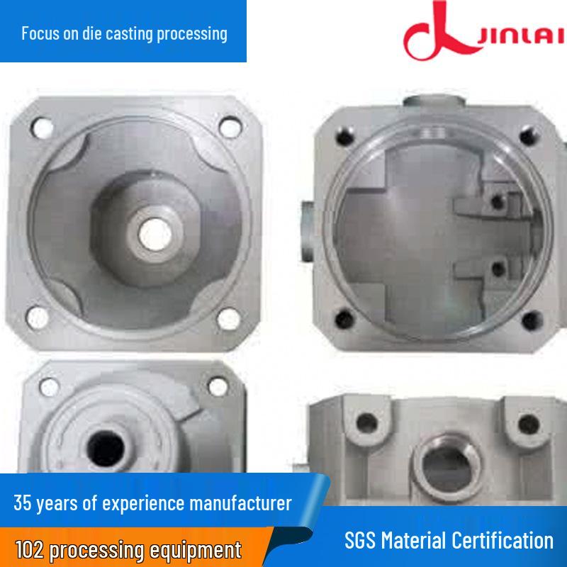 High-Precision Large-Batch Aluminum Alloy Die Casting, Customizable by Drawings and Labels 190820-7