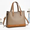 Fashionable Women's Shoulder Bag Hot Sale of The Season New Style Versatile Handbag PU Leather Large Capacity Female Tote Sac