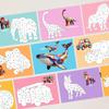 Handmade DIY Animal Puzzle Painting Stickers for Kindergarten Education (Ages 3-6)