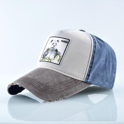 Mode Baseball Caps Frauen Baumwolle Snapback Papa Hüte Für Männer Sommer Panda Muster Stickerei Kappe