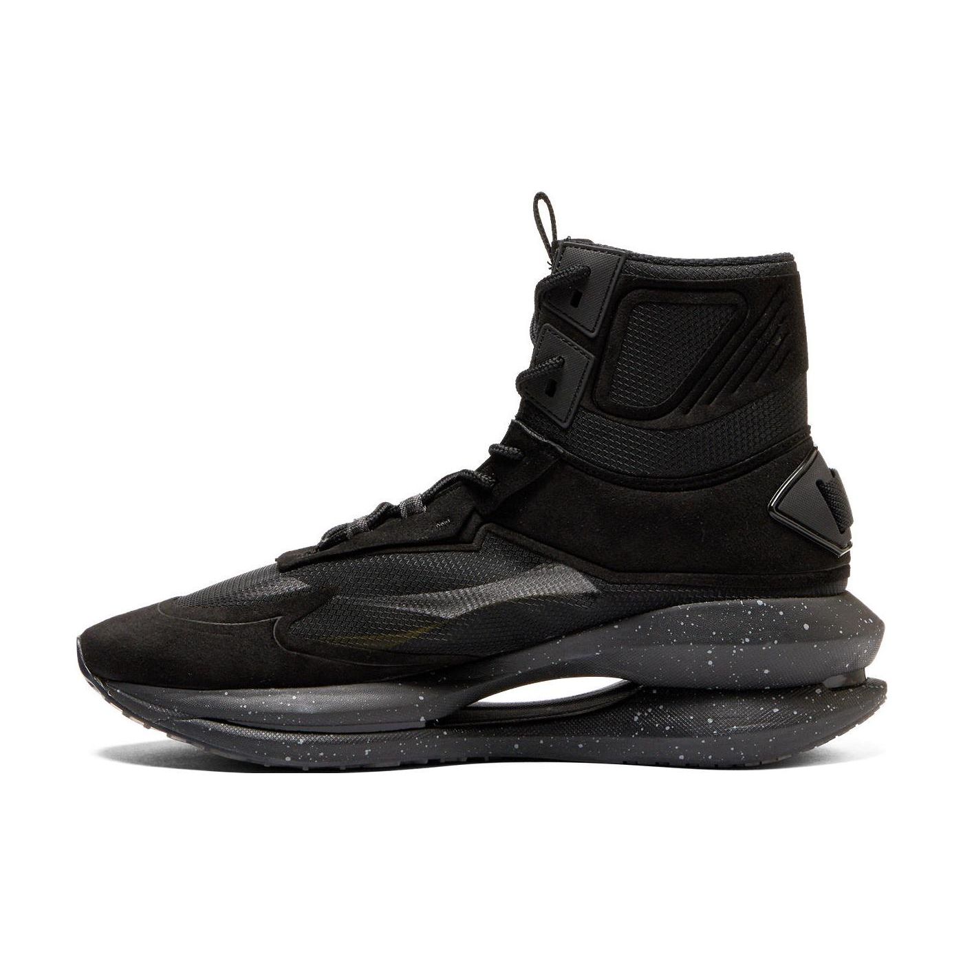 

Onitsuka Tiger Кожаные Кроссовки с Круглым Носком на Шнуровке Высокие Повседневные Унисекс Черный 1183C150-001 36