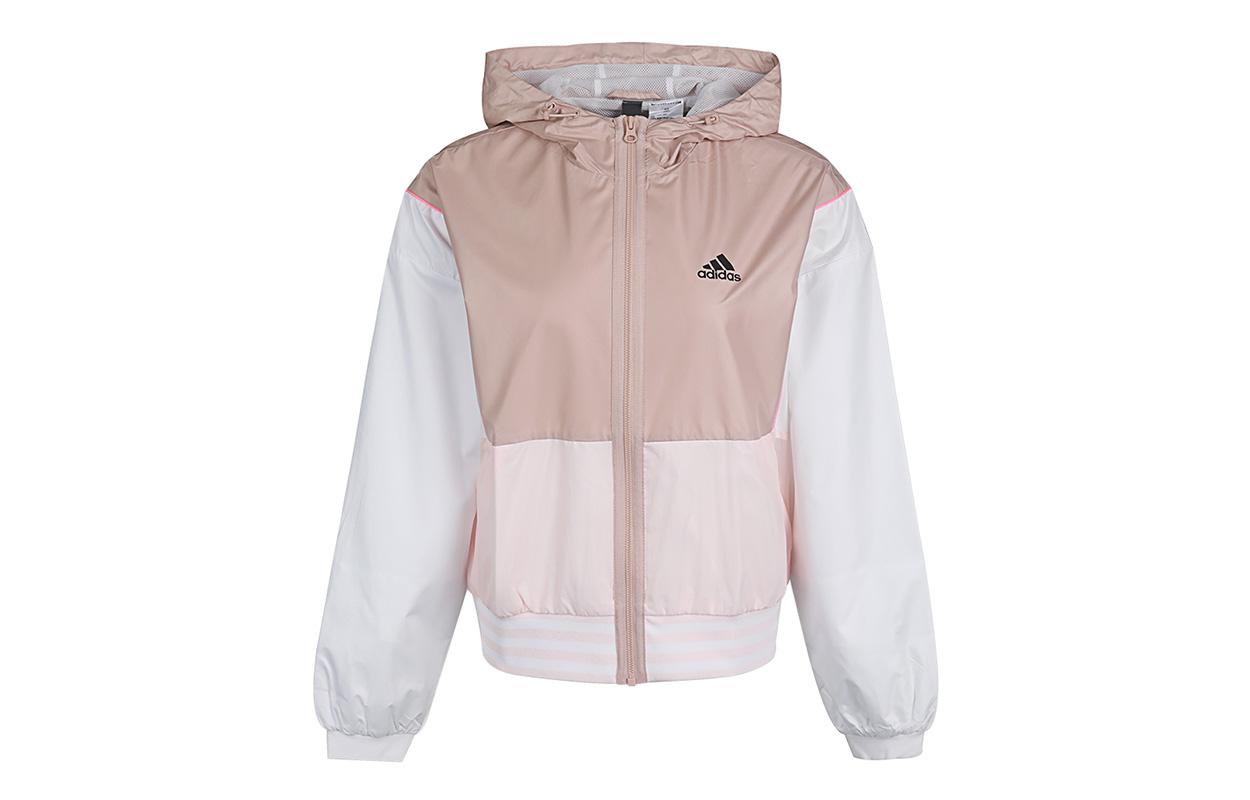 Adidas Neo Jackets Women s Pink Hooded Moderate Other GF0127 S