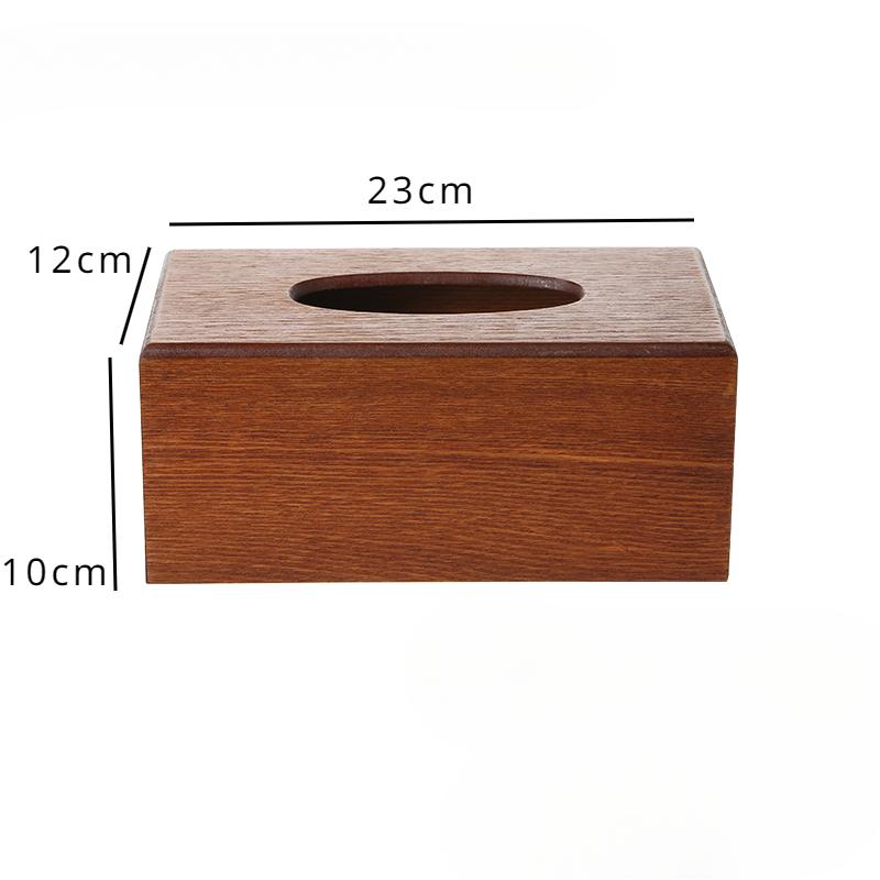 Light Luxury Wooden Tissue Box, Business Hotel Coffee Table, Napkin Holder, Dining Table Accessories, Kitchen Storage Utensils