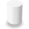 Subwoofer - Sonos - Sub Mini - kabellos - weiß - zwei kundenspezifische Tieftöner