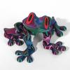 Gratfreies 3D-Druck-Ornament Gedruckter Magnetischer Frosch Kühlschrankmagnet, Realistischer Springender Kletternder Kühlschrankmagnet mit Spielbarer Tierfigur
