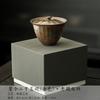110ml Gilded Silver Thin Ceramic Gaiwan Zen Tea Bowl Tea Tureen Household Tea Bowl With Lid Kit Tea Making Cover Bowl Cha Gift
