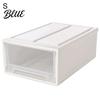 Household Plastic Transparent Container Organizer Storage Box Stackable Drawer
