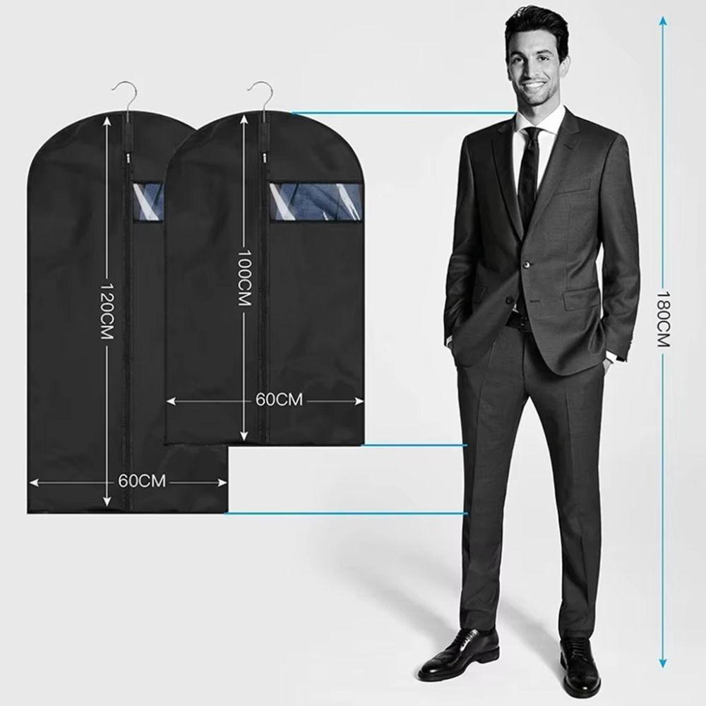 Large Capacity Clothes Dust Cover Dustproof Closet Organizer New Hanging Garment Bags