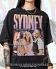 Maglietta Bootleg di SYDNEY SWEENEY, T-shirt Retro di Sydney Sweeney, Maglietta della Stella di Euphoria, Maglia a Maniche Lunghe Drama, Maglione Vintage di Sydney Sweeney #saf