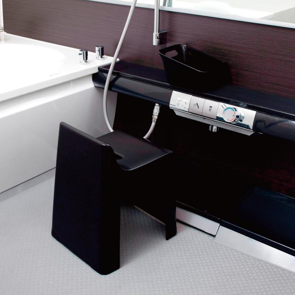 I'mD High Chair RETTO Black RETHCH BK Bath Chair