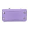 Used COACH Handbag Mini Handbag CO974 Leather Purple Shoulder